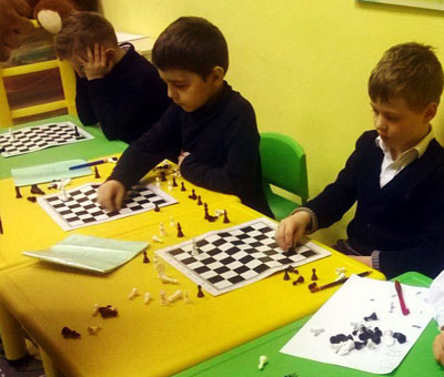 Шахматный клуб в Шелковые детки
