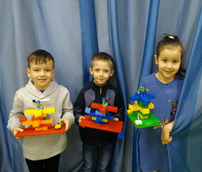 Lego-конструирование в Шелковые детки